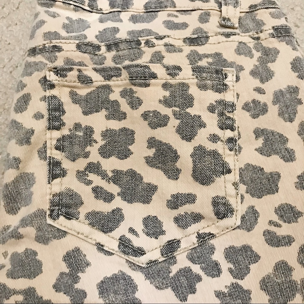 🆕🖤VERY CUTE LEOPARD PRINT LEI JEGGINGS NWOT🖤🖤 - Picture 7 of 9